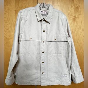 Filson Men's Light Tan Shirt Jacket
